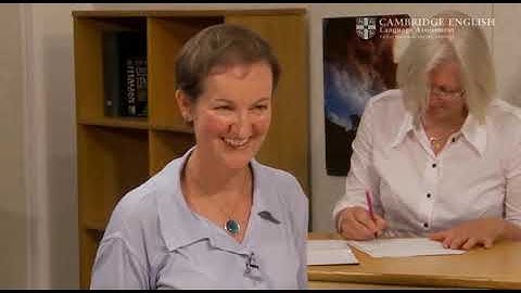 C1 Cambridge Advanced Speaking Test (Part 1)