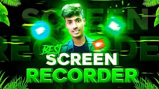 Screen recorder for Android with internal audio ||  screen recorder for gaming free fire & pubg BGMI