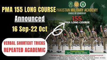 155  PMA Long Course Registration Announced |Test Pattern and Syllabus |PMA Initial Test Preparation