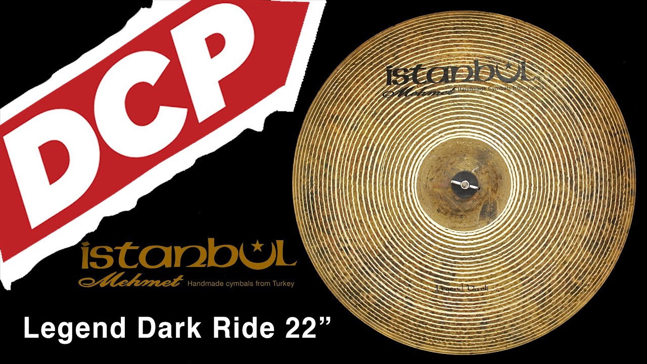 Istanbul Mehmet Legend Dark Ride Cymbal 21" 2237 grams