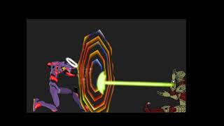 eva 01 vs ace killer /dc2