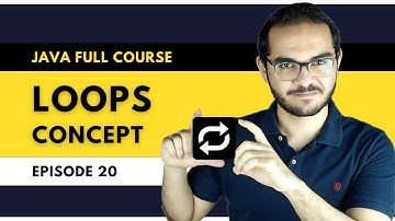 20) كورس الجافا المتكامل - الحلقات التكرارية for loops