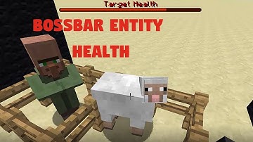 Entity Healthbar Tutorial (1.13+)