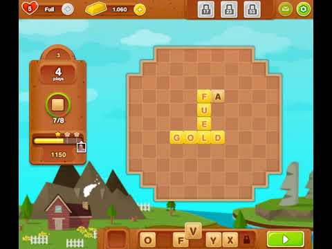 Words of Gold: Scrabble Puzzle | Level 3