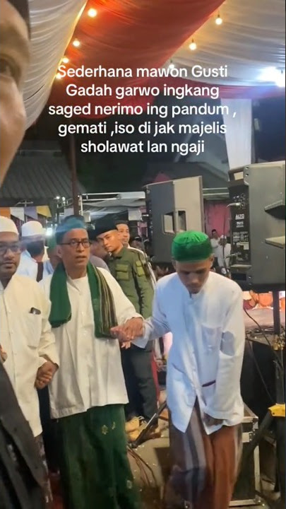 Mboten muluk muluk Gusti @MajelisAzZahir #habibbidin #habibsyech #azzahirpekalongan