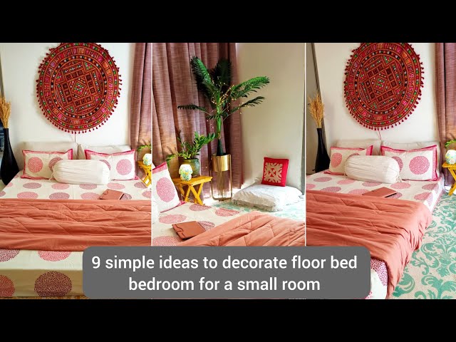 Floor Bed Decorating Ideas