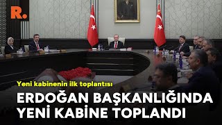 Erdoğan Başkanlığında Kabine Toplantısı Gerçekleştirildi