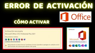 ✅Solucionar ERROR DE ACTIVACIÓN de Microsoft Office 2024 / ACTIVACIÓN DE OFFICE