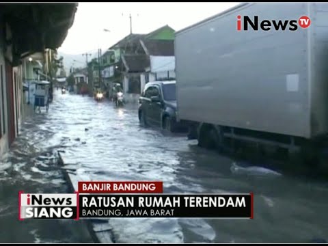 Banjir di kabupaten Bandung hambat aktifitas warga - iNews Siang 08/06