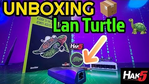 Unboxing van de Hak5 USB LAN Turtle: een krachtig hulpmiddel voor ethische hackers en cybersecuri...