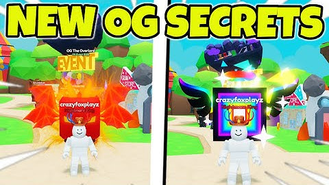 Showcasing CLASSIC OVERLORD And PRISMA CUBE In Bubble Gum Simulator INFINITY