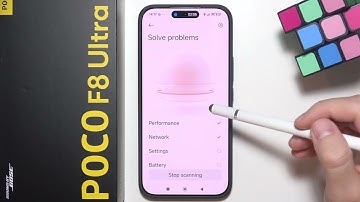 Poco F8 Ultra: How to Use Solve Problem Tool