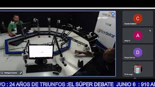 TRIBUNAS ROJA Y VERDE JUNIO 7 : 910 AM TODELAR, EN VIVO : 24 AÑOS DE TRIUNFOS :