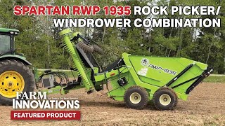 Spartan RWP 1935 Rock Picker/Windrower Combination