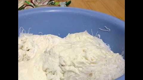 Hướng dẫn làm  Mồi bún câu cá tra đơn giản và hiệu quả - thegioicauca