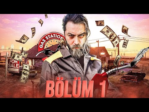 ELRAENN İLE GAS STATION SIMULATOR ( MİLYONER OLMA YOLUNDA ) #1