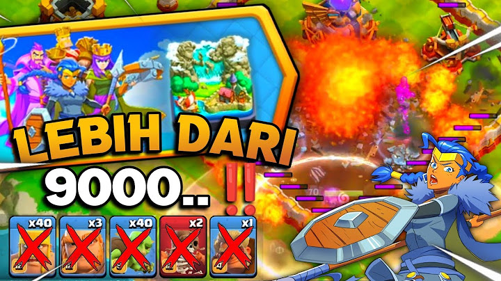 Selesaikan Tantangan LEBIH DARI 9K, PAKAI HERO saja‼️#clashofclans #coc