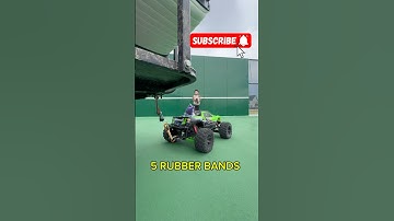 $1200 TRAXXAS XMAXX RC VS $1 RUBBER BANDS WAR!!#rc #traxxas #rchobby #rctoys #xmaxx #xrt #fyp #rcb