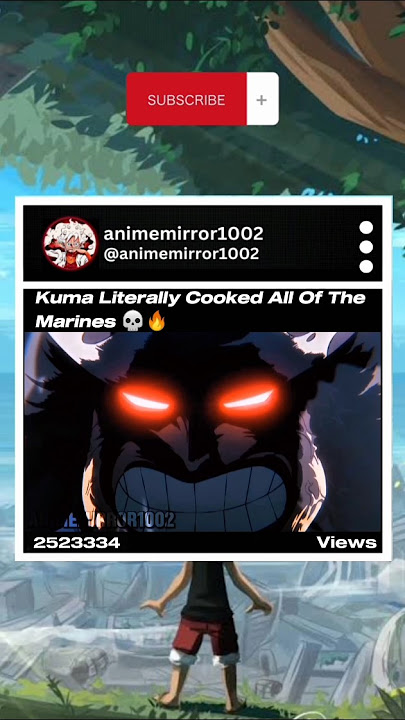 #kuma #onepiece