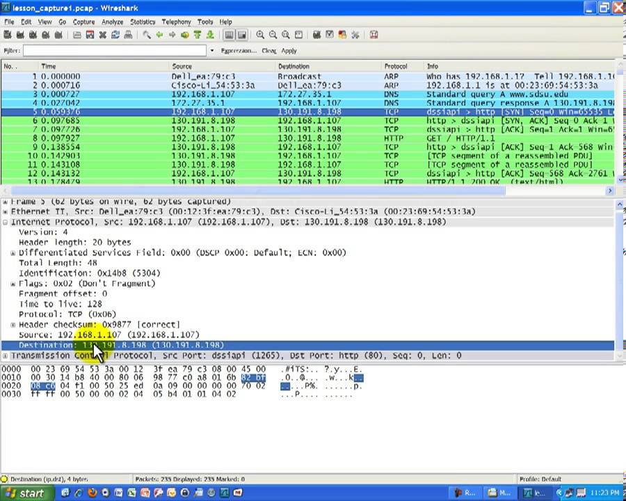 fortigate packet capture wireshark