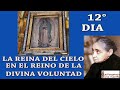 DECIMO SEGUNDO DIA (12°) LA REINA DEL CIELO EN EL REINO DE LA DIVINA VOLUNTAD (VIVE EL CIELO AHORA)