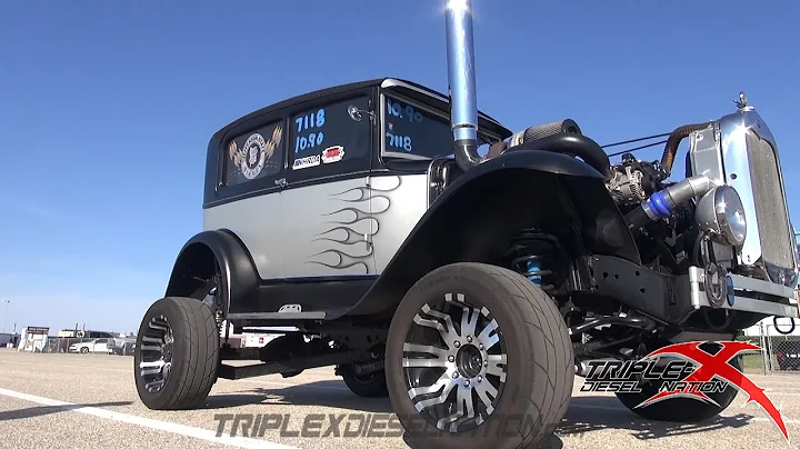 CUMMINS SWAP 1931 MODEL A FODGE!!