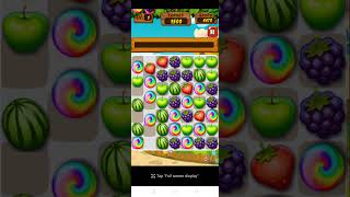 Fruit Legend - Matching Mania Game Level 1 - 3 Completed 3 Stars Target Achieved screenshot 5