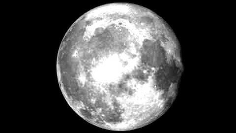 The moon 3D model from CGTrader.com