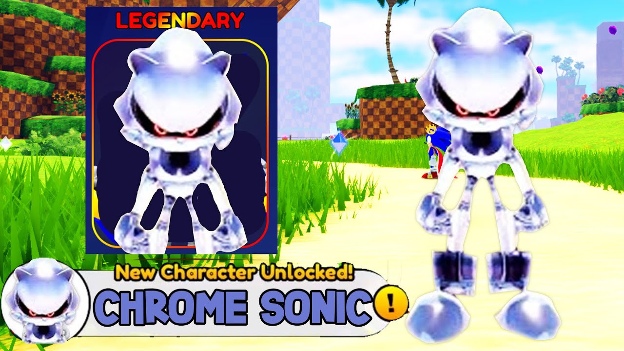 showcase-metal-sonic-chrome-in-sonic-speed-simulator-roblox-youtube