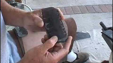 Flintknapping slabs part 1