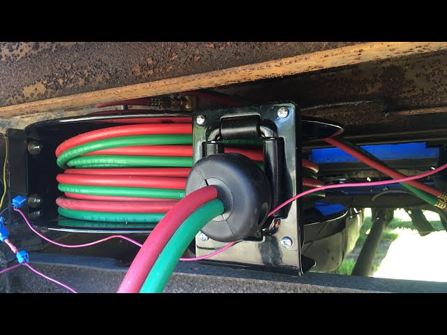 Oxygen/acetylene torch reel install on the f350 