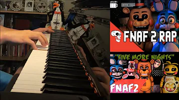 Five Nights At Freddy's 2 Rap Song - Five More Nights - JT Machinima (Piano Cover by Amosdoll)