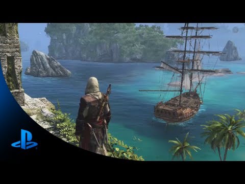 13 Minutes of Caribbean Open-World Gameplay  Assassin's Creed 4 Black Flag  [UK] 