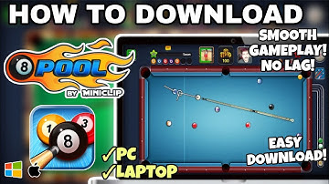 How to Download and Play 8 BALL POOL on PC or Laptop - Full Guide (2025)