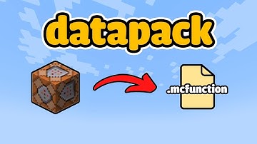 Cách Tạo DATAPACK trong Minecraft | Dâu Học Lệnh