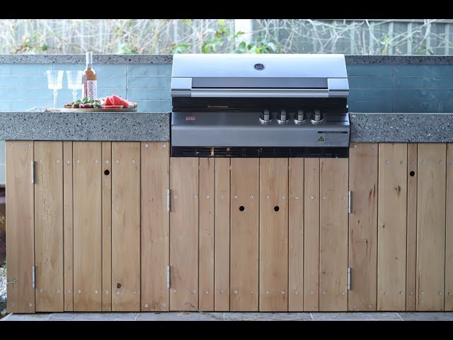 How To Create An Outdoor Bbq Area - Youtube