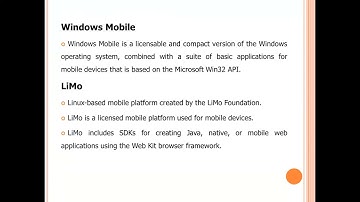 Types of Mobile Platforms | Human Computer Interaction,  Mrs. A. Tamizharasi, AP/CSE, RMDEC
