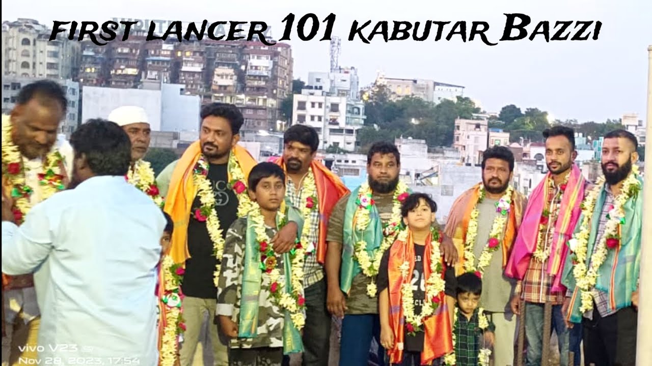 first Lancer Rehmat bhai ke 101 kabutarbai Bazzi shok Hyderabad YouTube