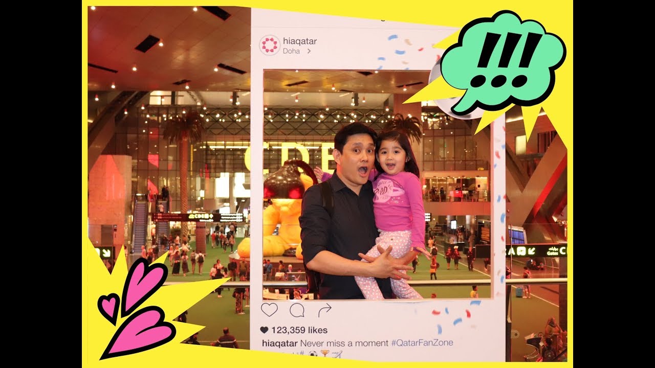 The AIRPORT is my PLAYGROUND | Doha Hamad International Airport - YouTube