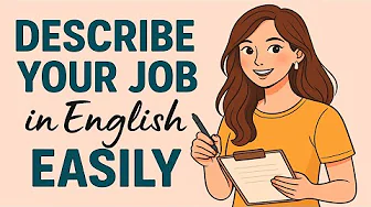 Learn English Podcast: Talking About Jobs & Daily Work (A1–B1)
