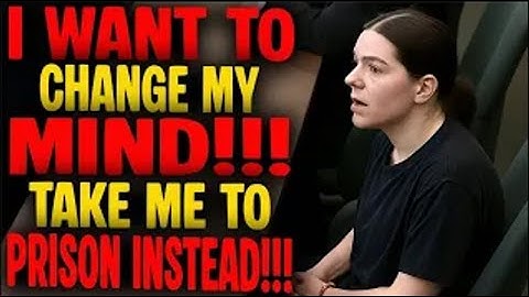 Court Karen SHOCKS Judge — Chooses Prison Instead of Easy Probation!