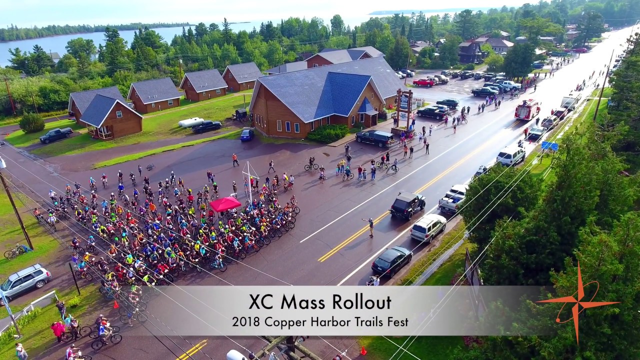 XC Mass Rollout Copper Harbor Trails Fest 2018 YouTube