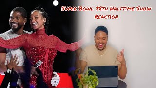 Usher Super Bowl 58th Halftime Performance Reaction