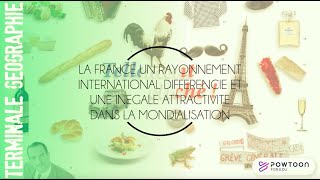 TERMINALE : La France rayonnement international différencié et une inégale attractivité screenshot 4