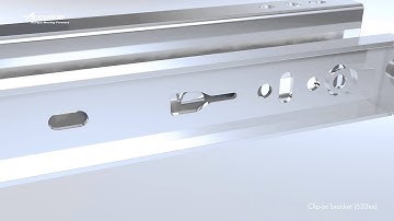 How to fit a clip-on bracket to an Accuride drawer slide