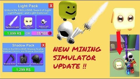 NEW MINING SIMULATOR UPDATE!! ALL ANALYZED IN 12 MINUTES!! || Roblox (Version 1.7.0)
