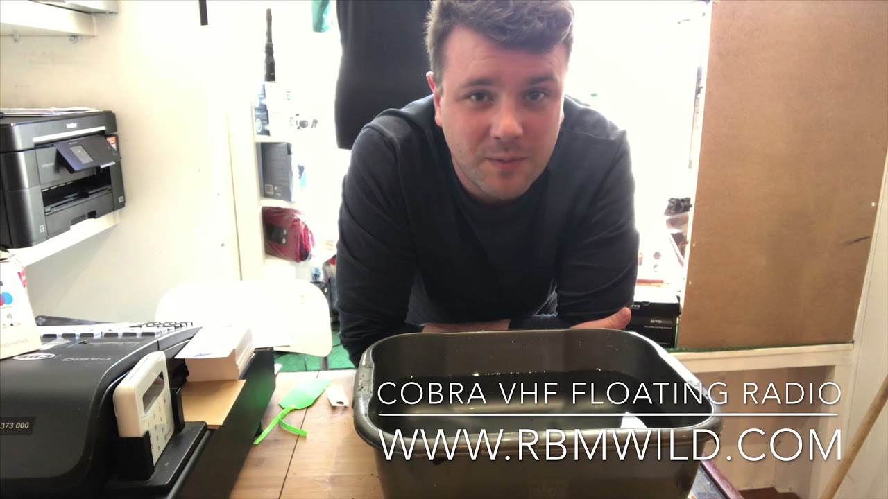 Testing the Cobra HH350 Floating VHF Radio and more - YouTube