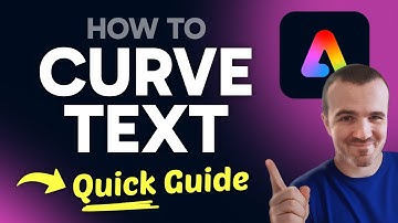 How to CURVE Text in Adobe Express (Step by Step) 2025