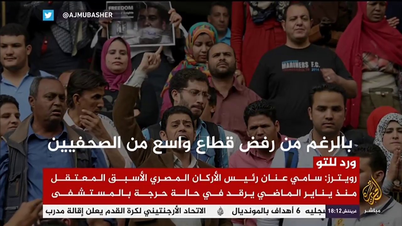 مجلس النواب المصري يوافق بشكل نهائي على قوانين تنظيم الصحافة و الإعلام .