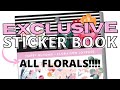 EXCLUSIVE HAPPY PLANNER STICKER BOOK | ALL FLORAL STICKER BOOK!